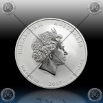 1oz "The Perth Mint" 1 Dollar 2017 (Dragon and Phoenix) BU